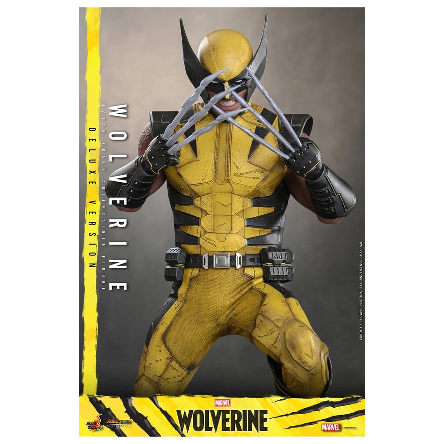 Marvel Video Game Masterpiece akční figurka 1/6 Wolverine (Deluxe Version) 29 cm fotografii produktu