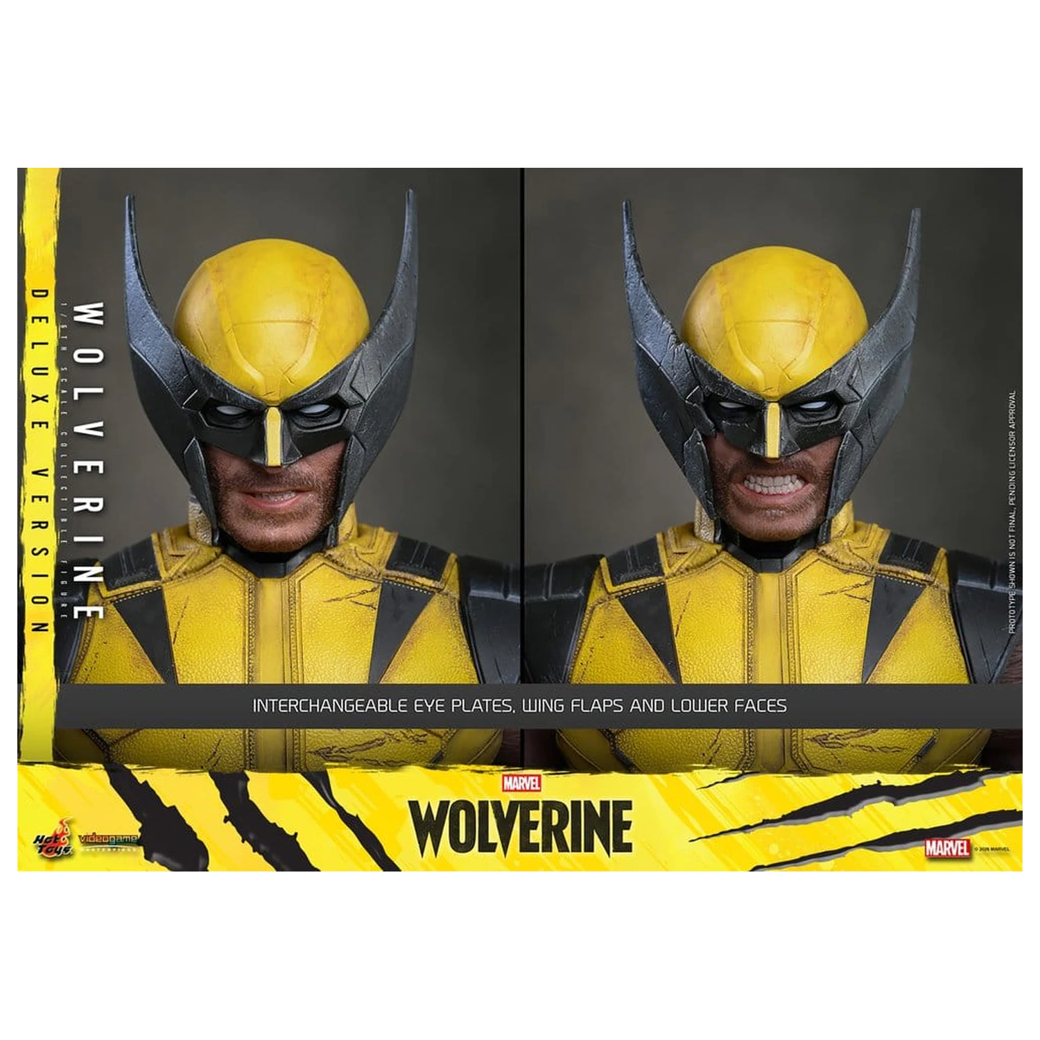Marvel Video Game Masterpiece akční figurka 1/6 Wolverine (Deluxe Version) 29 cm fotografii produktu