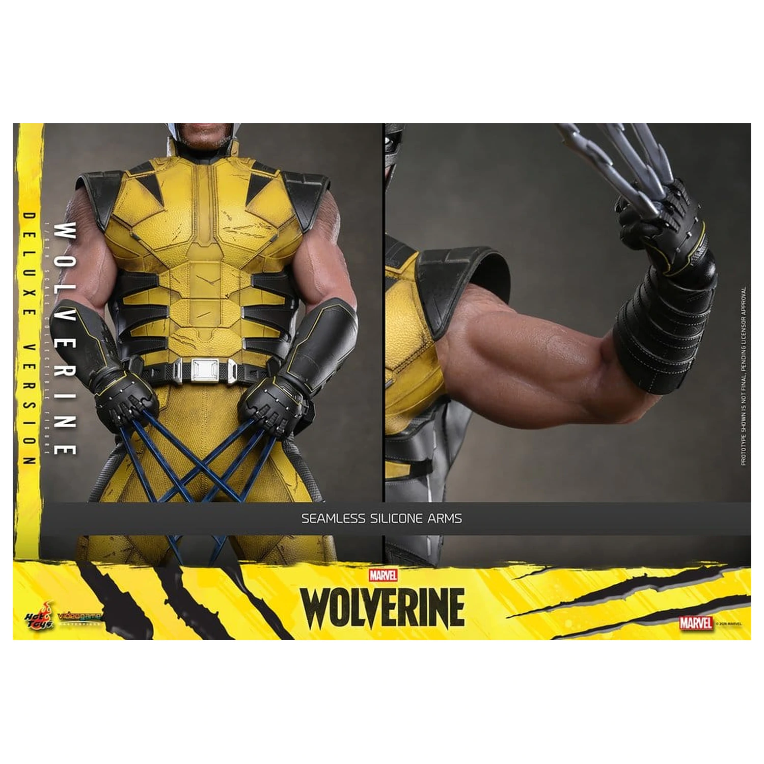 Marvel Video Game Masterpiece akční figurka 1/6 Wolverine (Deluxe Version) 29 cm fotografii produktu