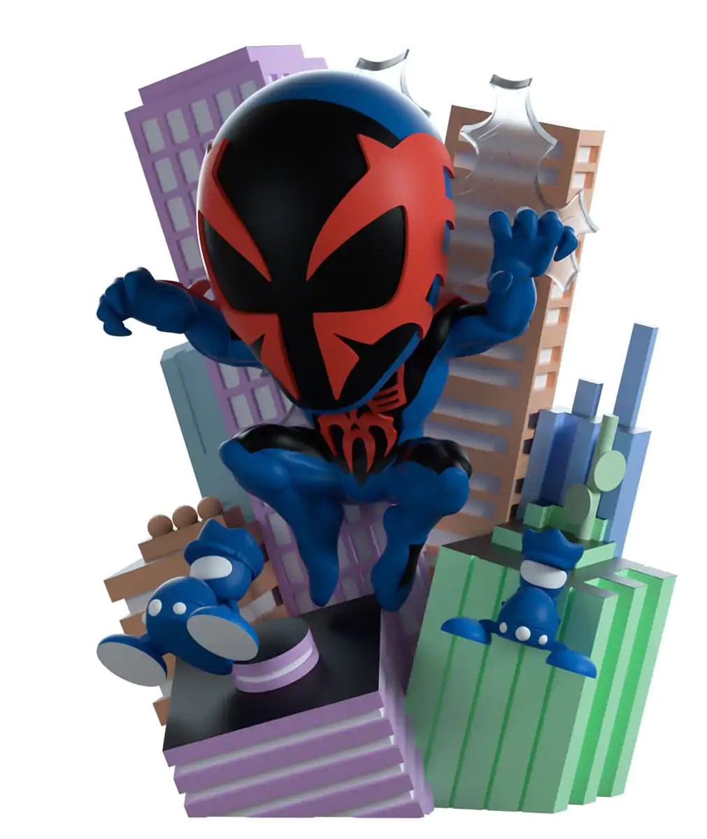 Marvel vinylová dioráma Spider-Man 2099 12 cm fotografii produktu