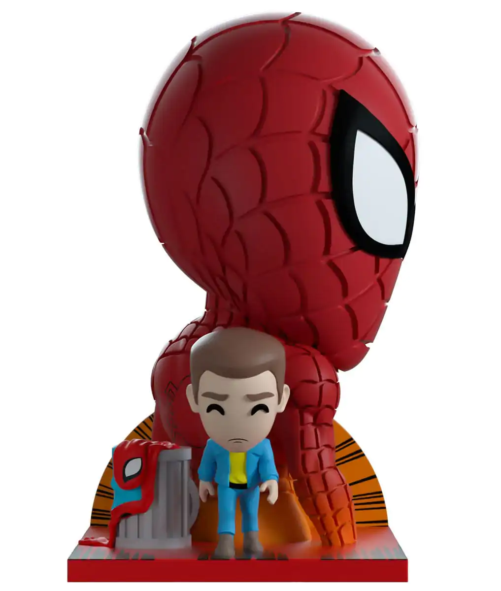 Marvel vinylové dioráma Spider-Man Peter Parker 11 cm fotografii produktu