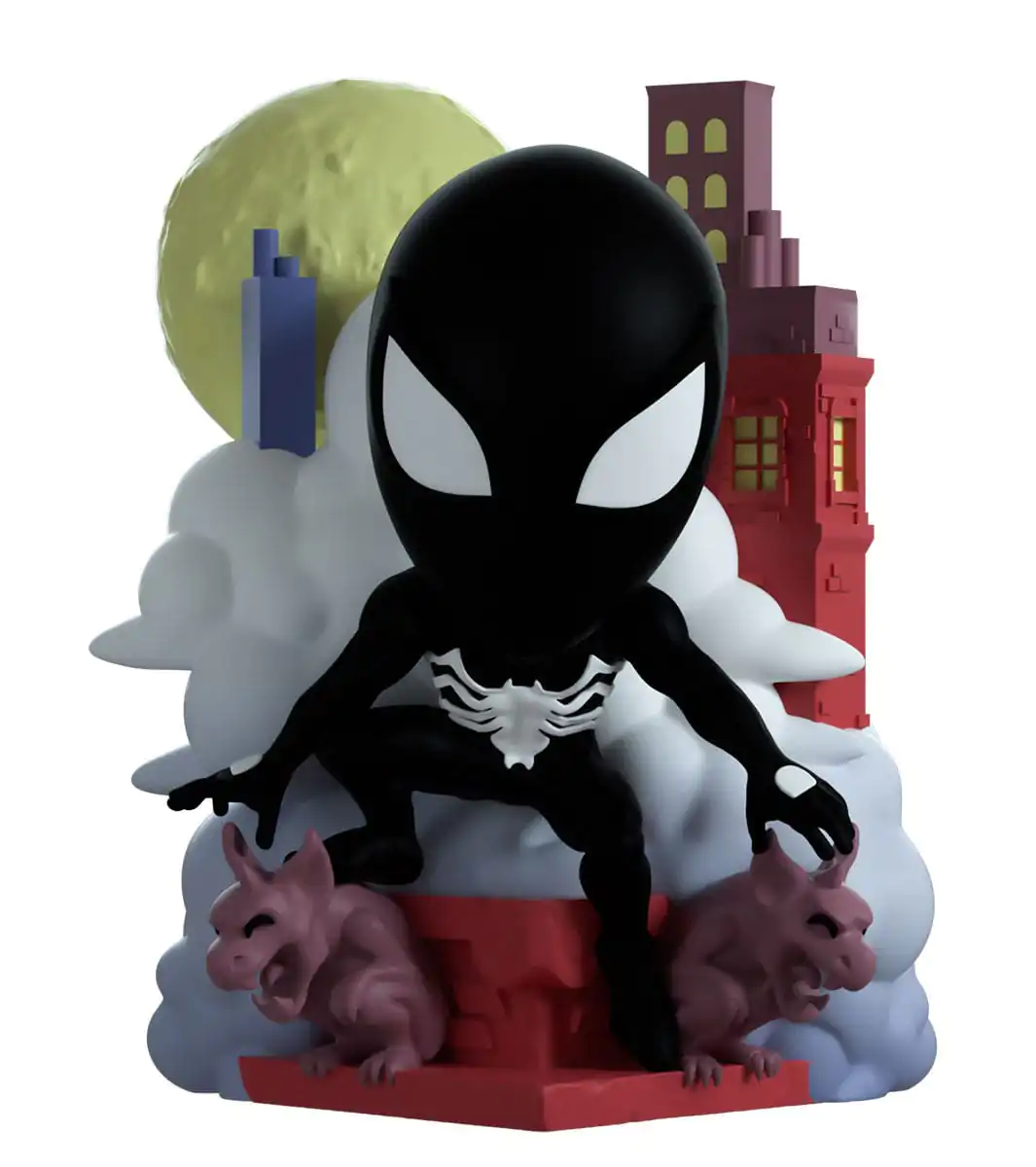 Marvel Vinyl Diorama Web of Spider-Man 12 cm fotografii produktu