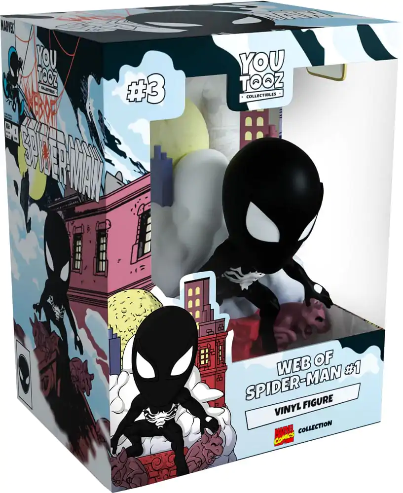 Marvel Vinyl Diorama Web of Spider-Man 12 cm fotografii produktu