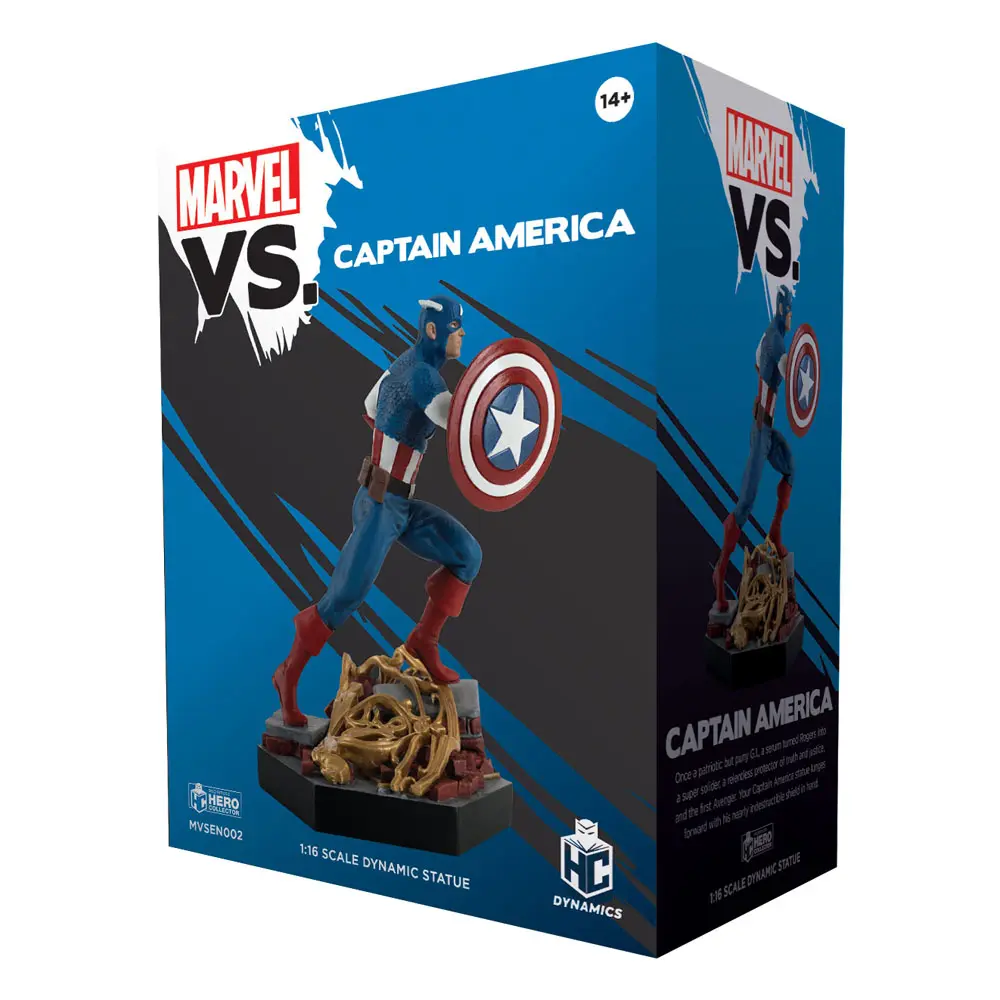 Marvel VS. Pryskyřicová soška 1/16 Captain America 13 cm fotografii produktu