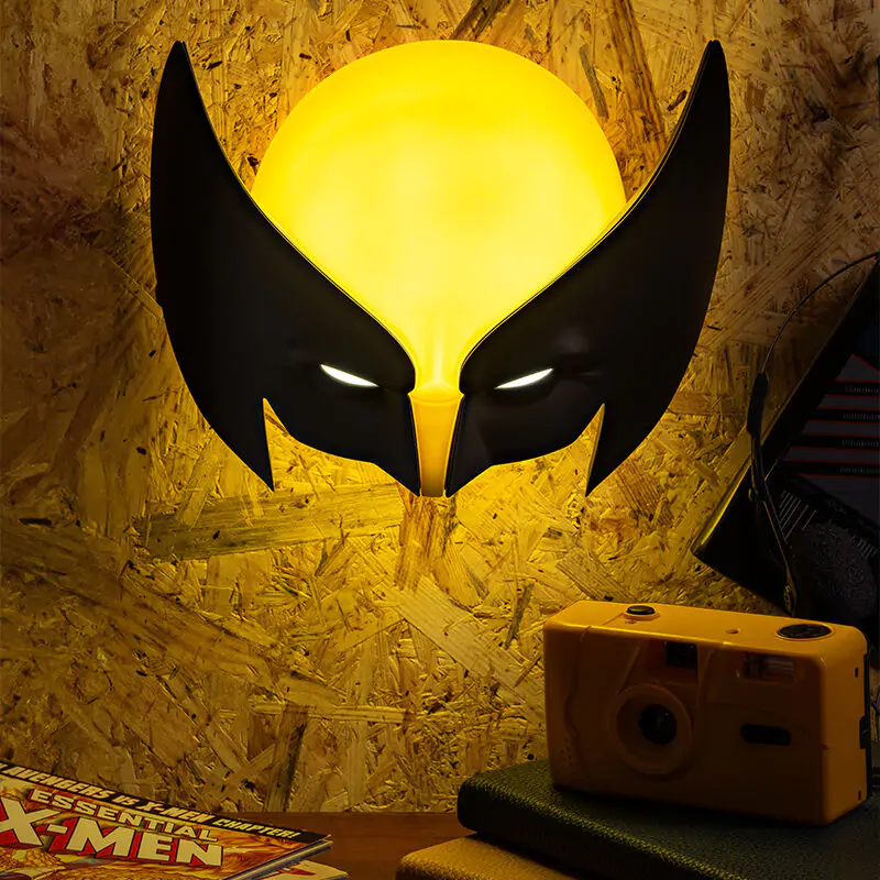 Marvel Wolverine Mask lampa 20 cm fotografii produktu