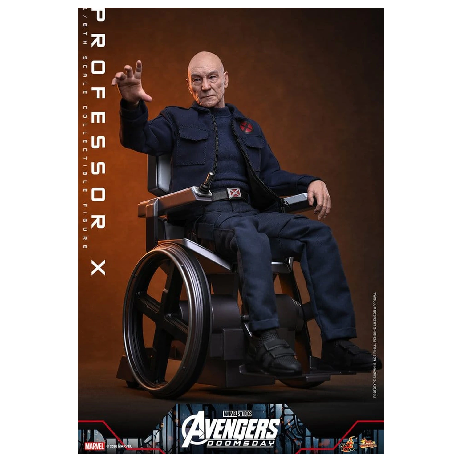 Marvel X-Men akční figurka 1/6 Professor X 25 cm fotografii produktu