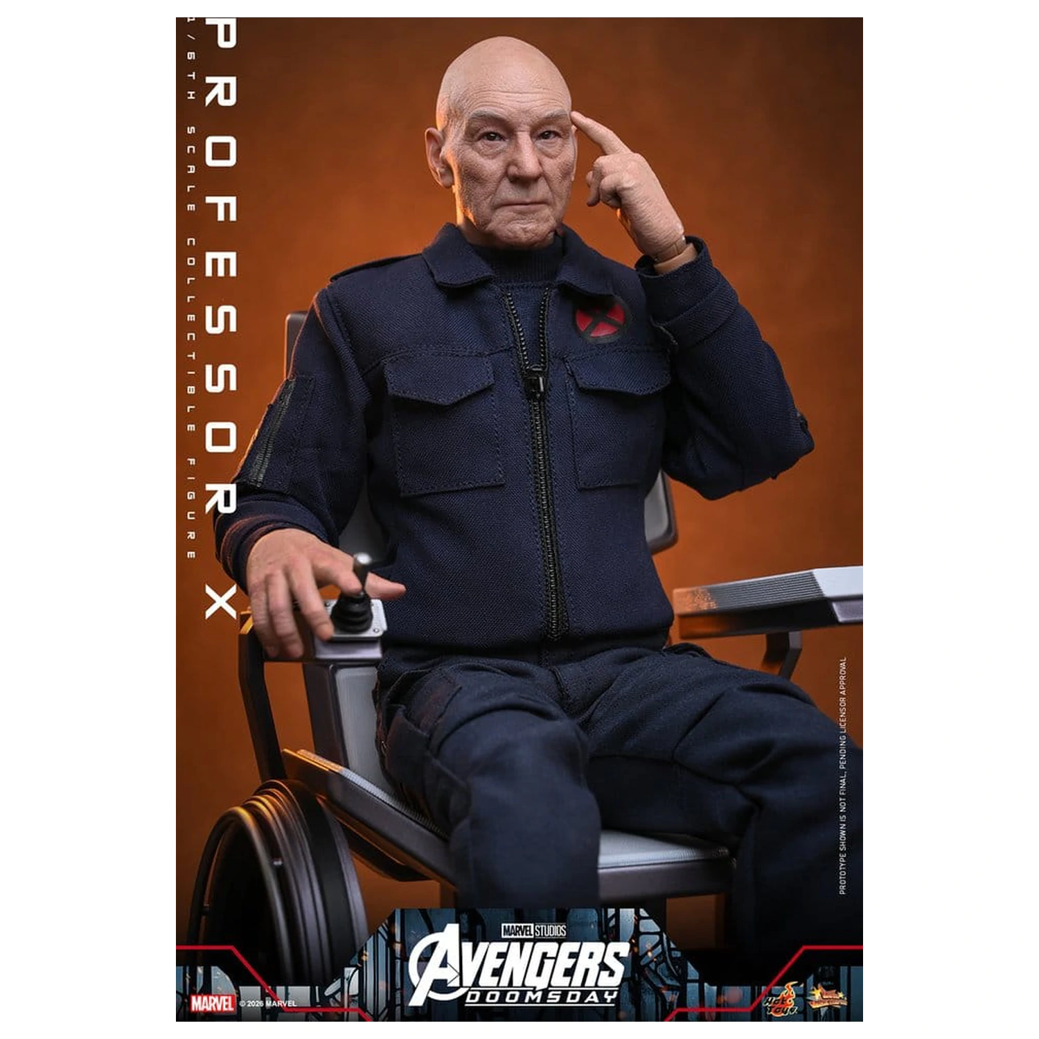 Marvel X-Men akční figurka 1/6 Professor X 25 cm fotografii produktu
