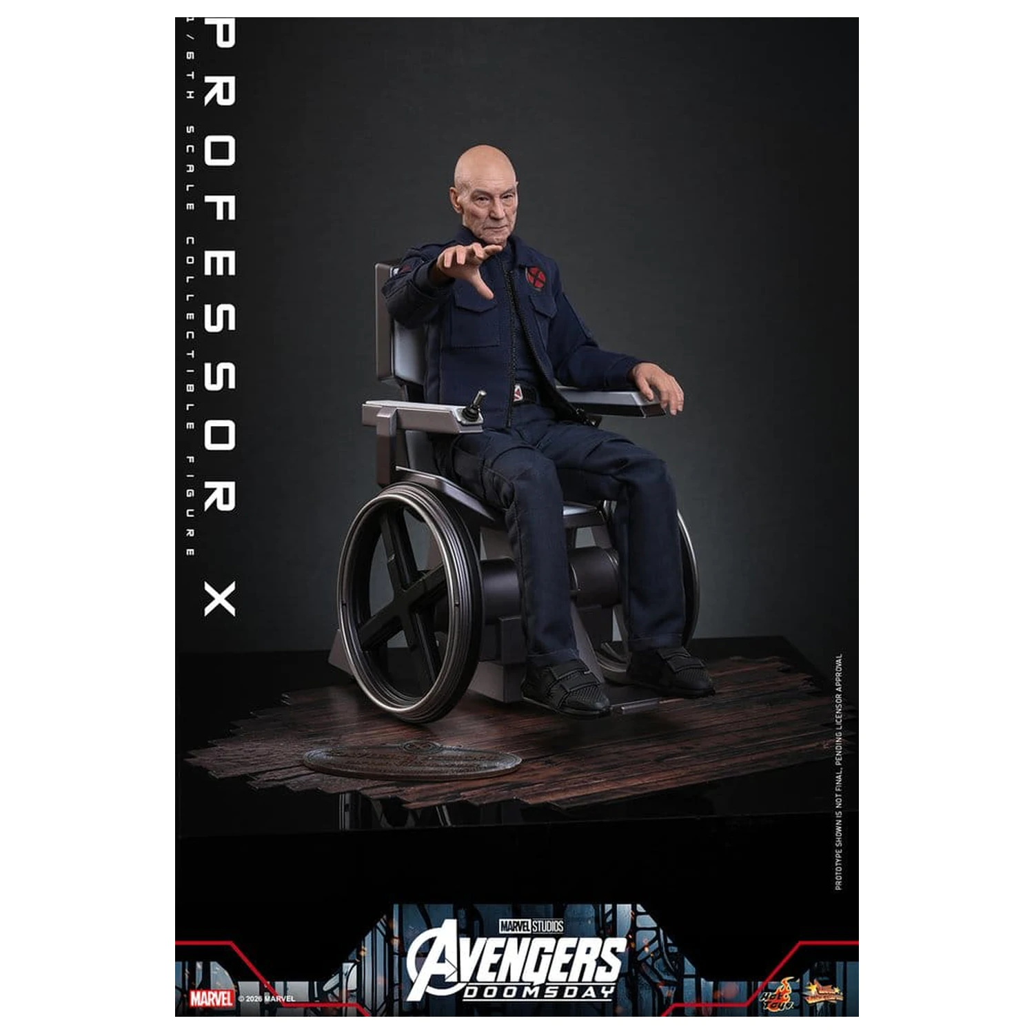 Marvel X-Men akční figurka 1/6 Professor X 25 cm fotografii produktu