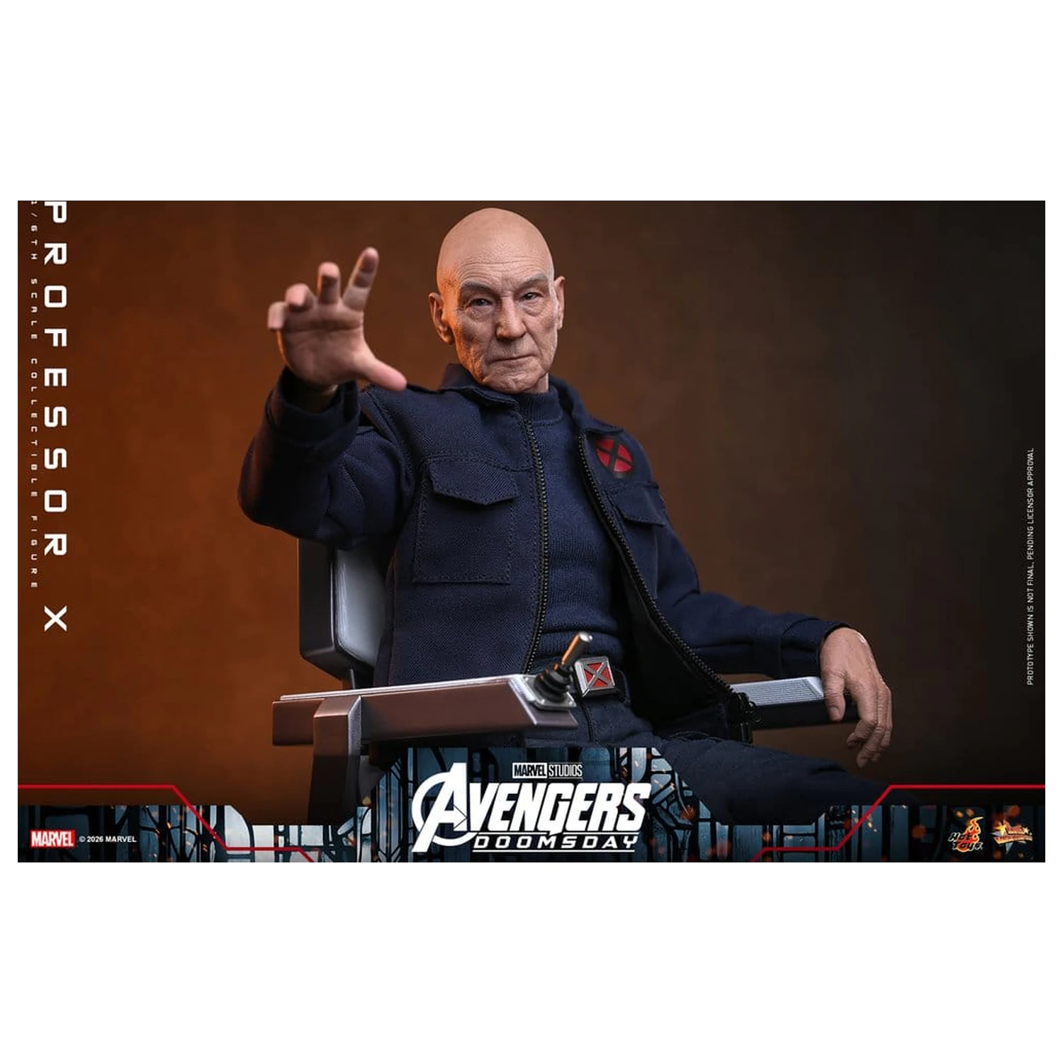 Marvel X-Men akční figurka 1/6 Professor X 25 cm fotografii produktu