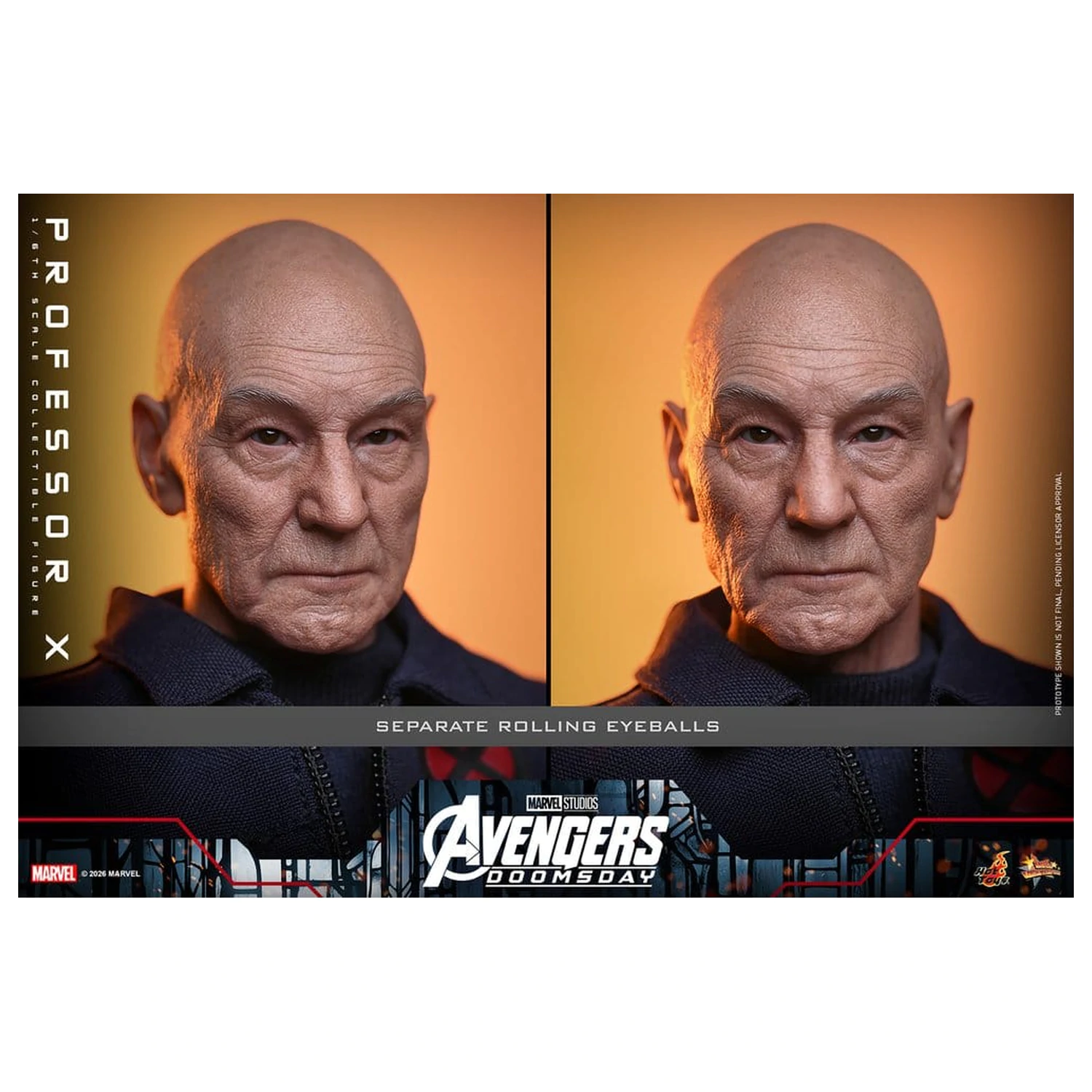 Marvel X-Men akční figurka 1/6 Professor X 25 cm fotografii produktu