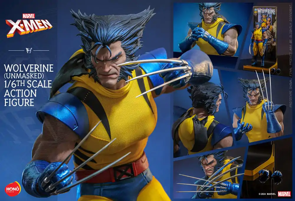 Marvel X-Men akční figurka 1/6 Wolverine (Unmasked) 28 cm fotografii produktu