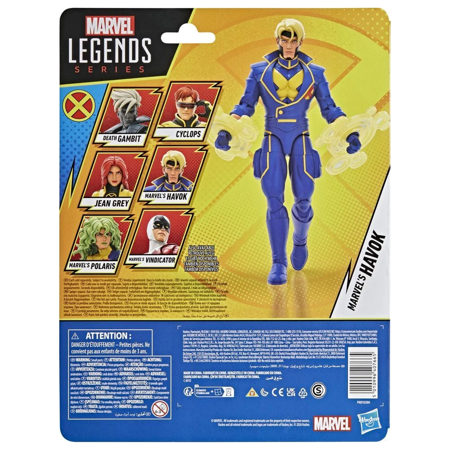 Marvel X-Men 97 Havok figurka 15 cm fotografii produktu