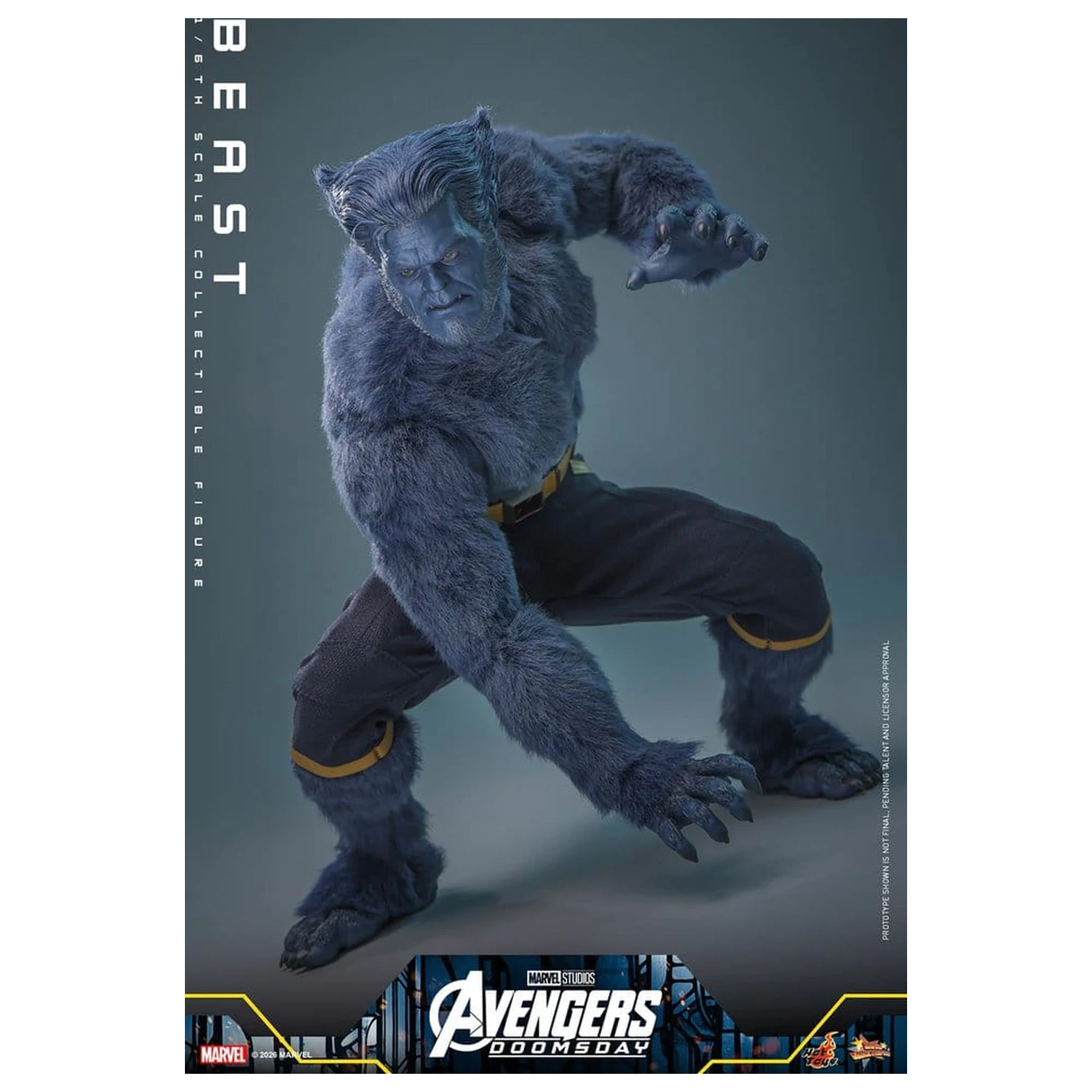 Marvel X-Men Movie Masterpiece akční figurka 1/6 Beast (Collector Edition) 33 cm fotografii produktu