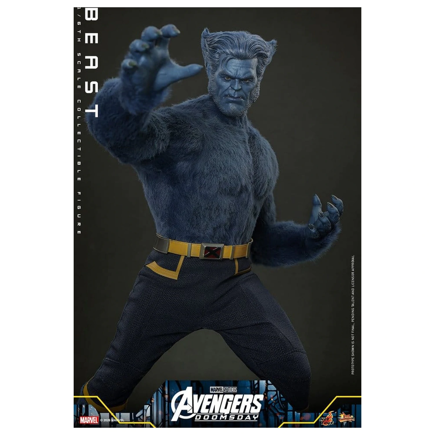 Marvel X-Men Movie Masterpiece akční figurka 1/6 Beast (Collector Edition) 33 cm fotografii produktu