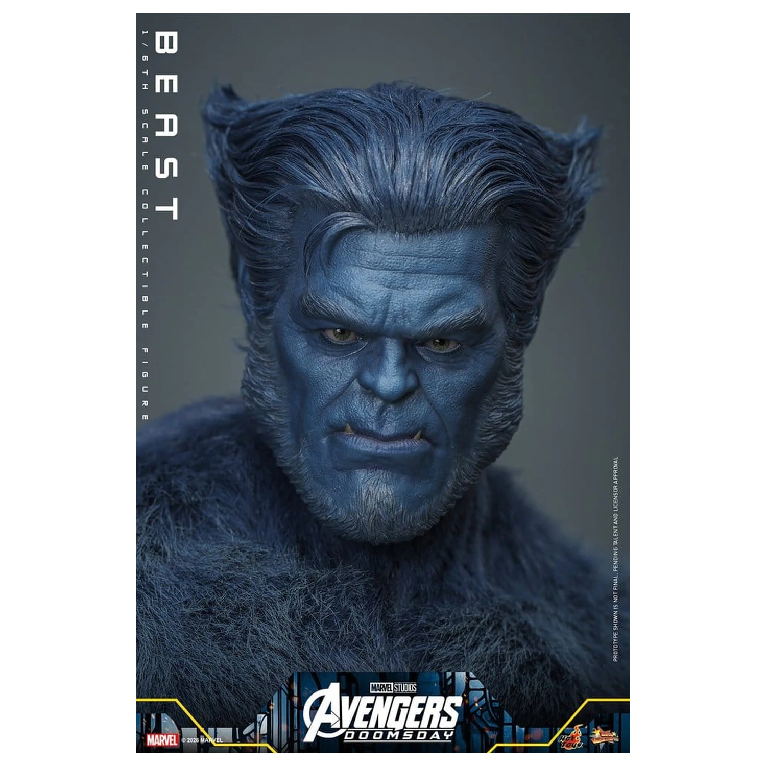 Marvel X-Men Movie Masterpiece akční figurka 1/6 Beast (Collector Edition) 33 cm fotografii produktu