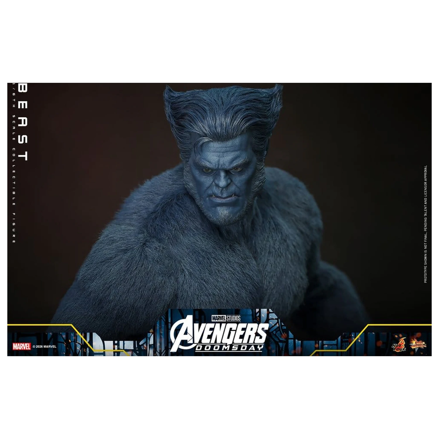 Marvel X-Men Movie Masterpiece akční figurka 1/6 Beast (Collector Edition) 33 cm fotografii produktu
