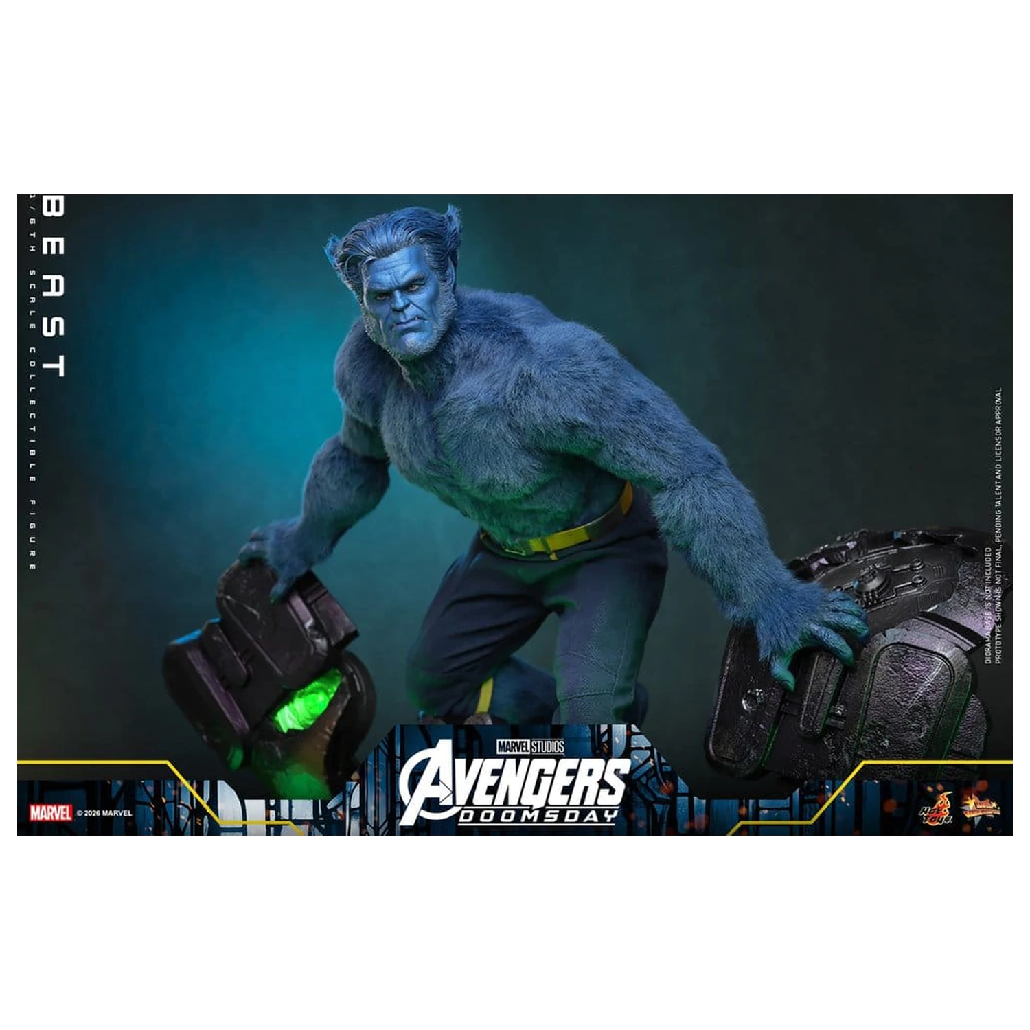 Marvel X-Men Movie Masterpiece akční figurka 1/6 Beast (Collector Edition) 33 cm fotografii produktu