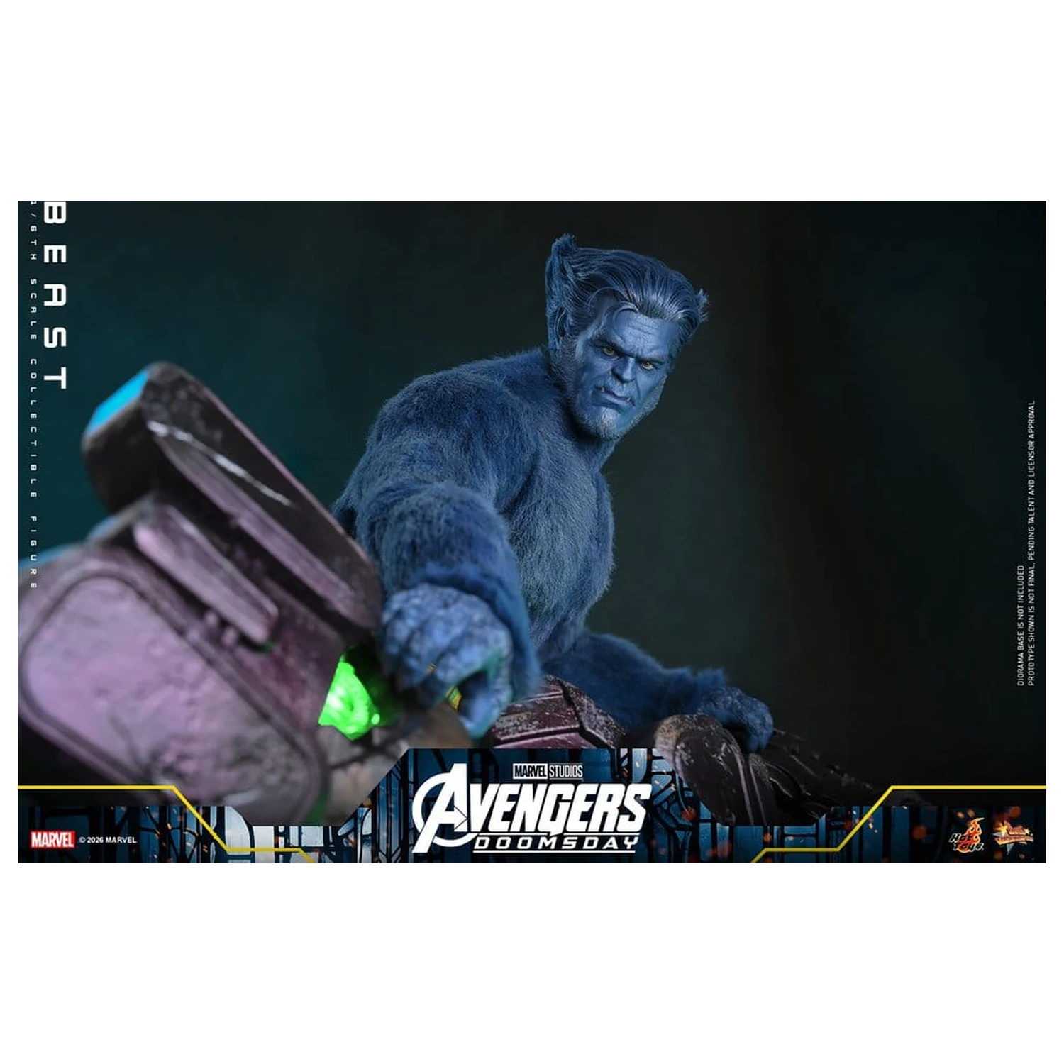Marvel X-Men Movie Masterpiece akční figurka 1/6 Beast (Collector Edition) 33 cm fotografii produktu