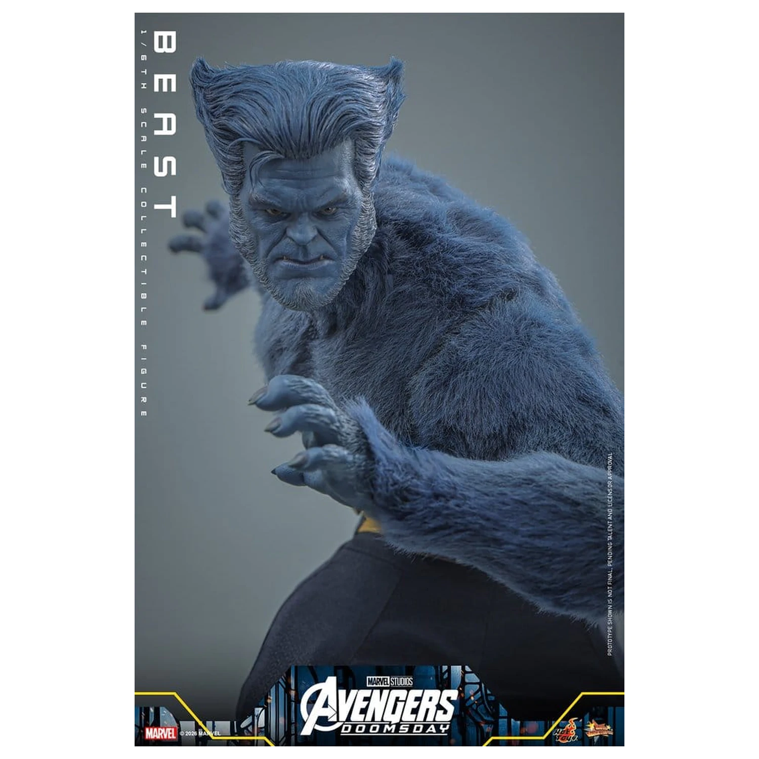Marvel X-Men Movie Masterpiece akční figurka 1/6 Beast (Collector Edition) 33 cm fotografii produktu