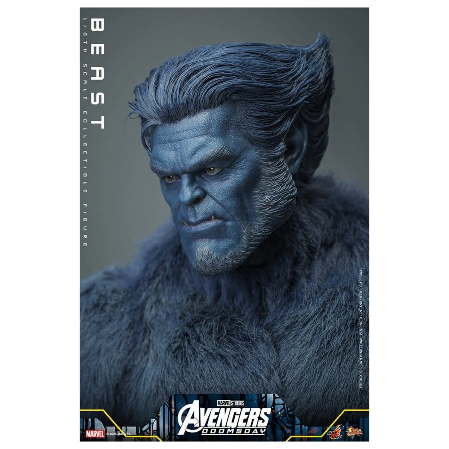 Marvel X-Men Movie Masterpiece akční figurka 1/6 Beast (Collector Edition) 33 cm fotografii produktu