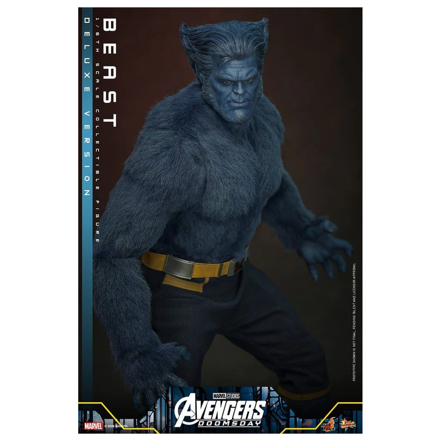 Marvel X-Men Movie Masterpiece akční figurka 1/6 Beast (Deluxe Version) 33 cm fotografii produktu
