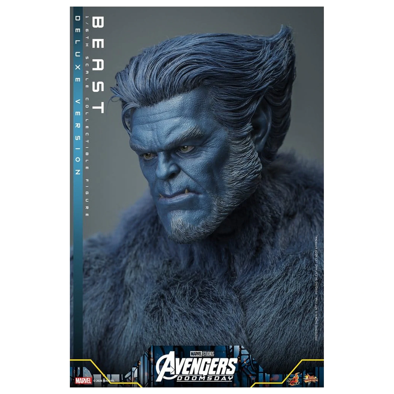 Marvel X-Men Movie Masterpiece akční figurka 1/6 Beast (Deluxe Version) 33 cm fotografii produktu