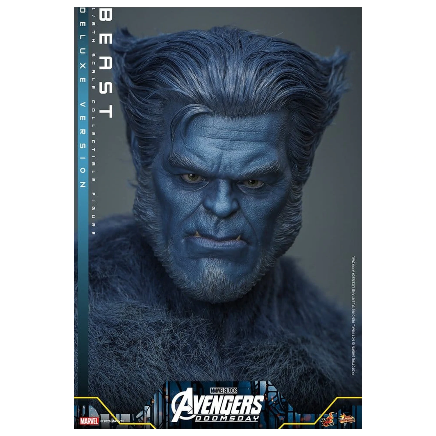 Marvel X-Men Movie Masterpiece akční figurka 1/6 Beast (Deluxe Version) 33 cm fotografii produktu