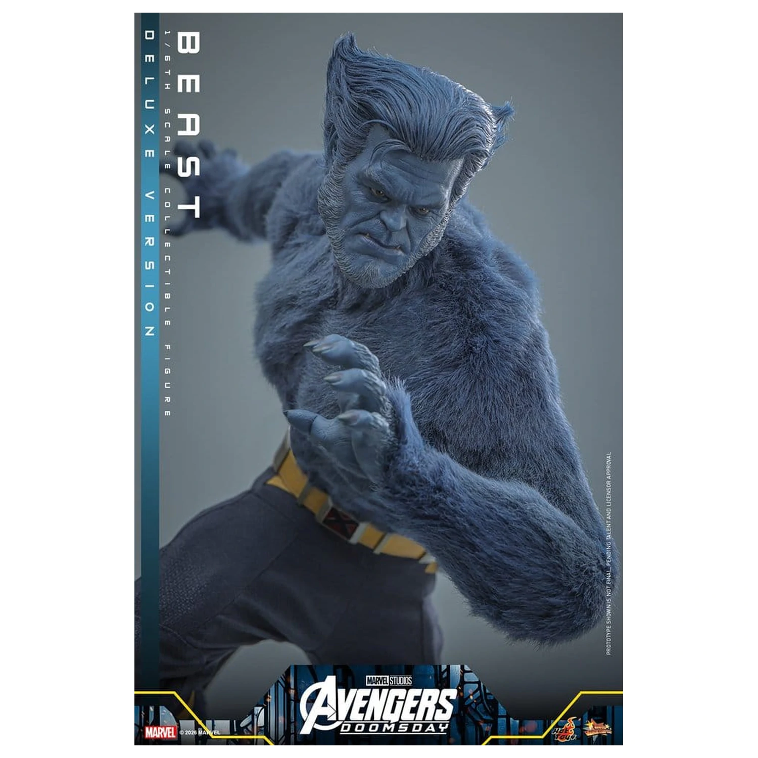 Marvel X-Men Movie Masterpiece akční figurka 1/6 Beast (Deluxe Version) 33 cm fotografii produktu
