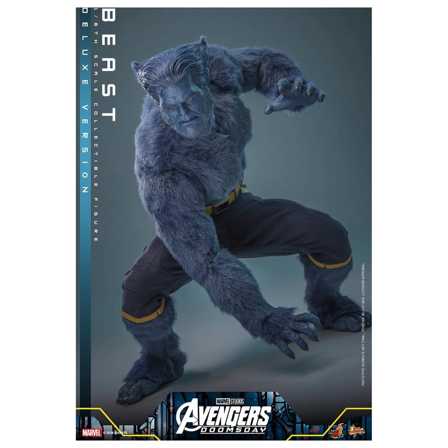 Marvel X-Men Movie Masterpiece akční figurka 1/6 Beast (Deluxe Version) 33 cm fotografii produktu