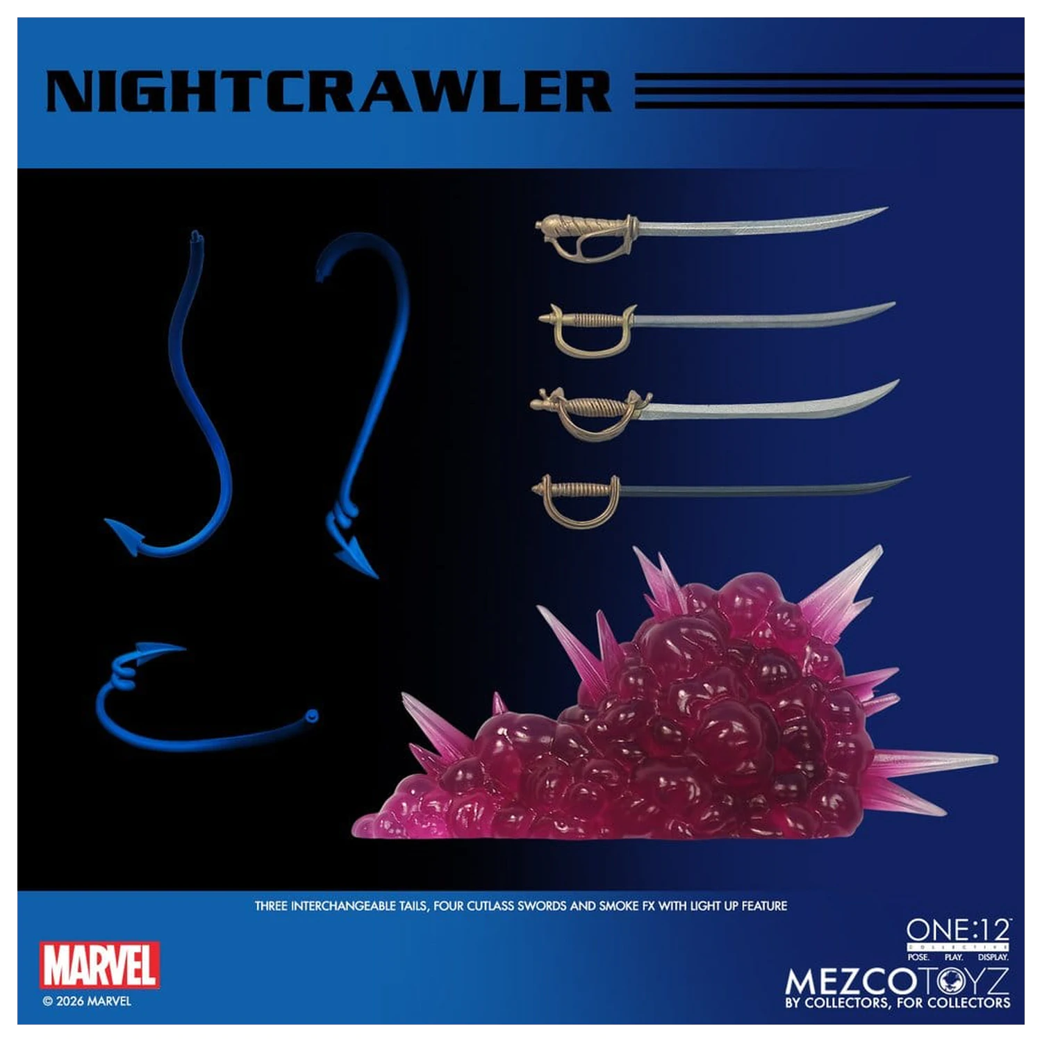 Marvel X-Men One:12 Collective Akční figurka 1/12 Nightcrawler 16 cm fotografii produktu