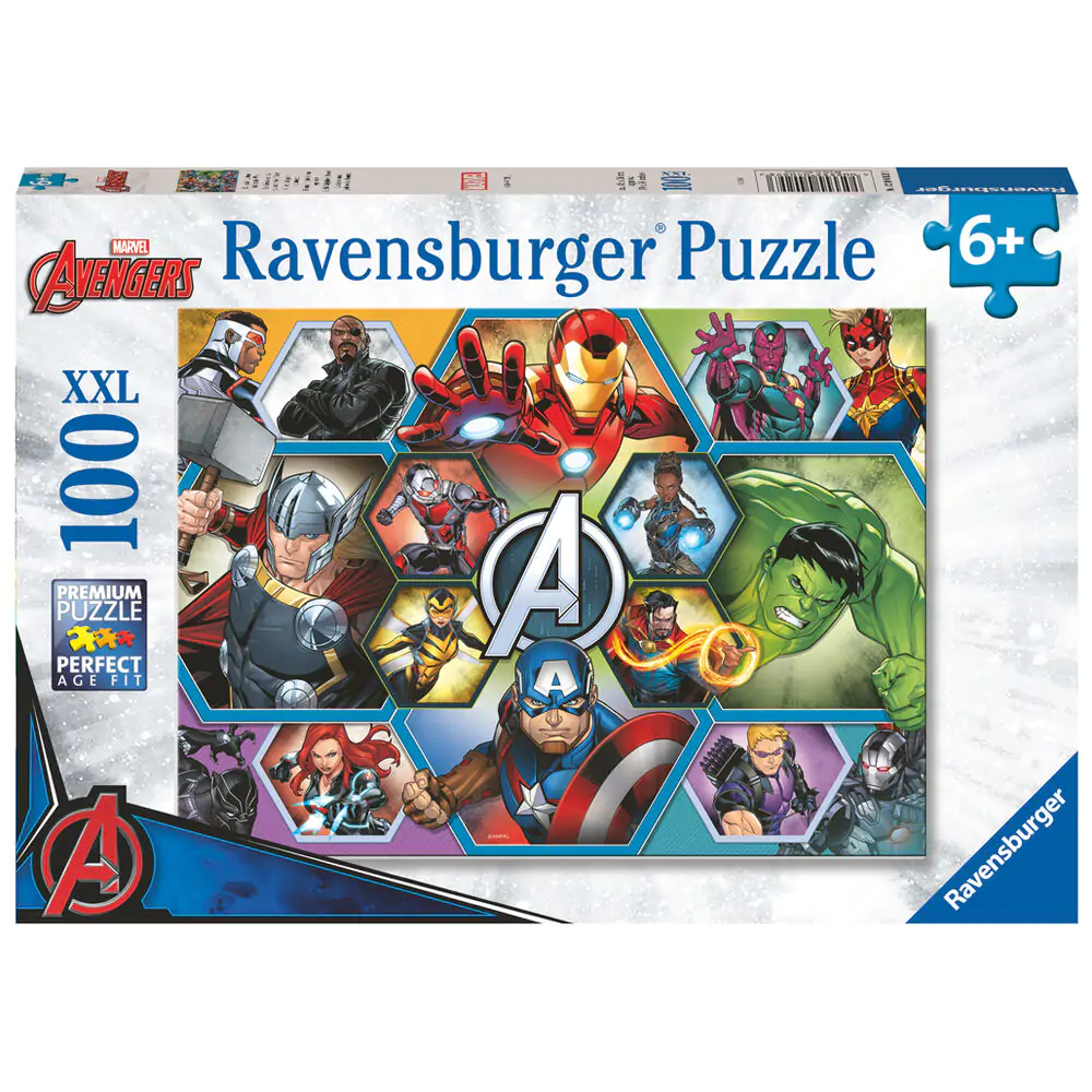 Marvel XXL puzzle 100 dílků fotografii produktu