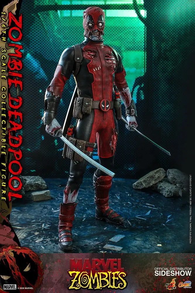 Marvel Zombies Sběratelská Akční Figurka 1/6 Zombie Deadpool 31 cm fotografii produktu