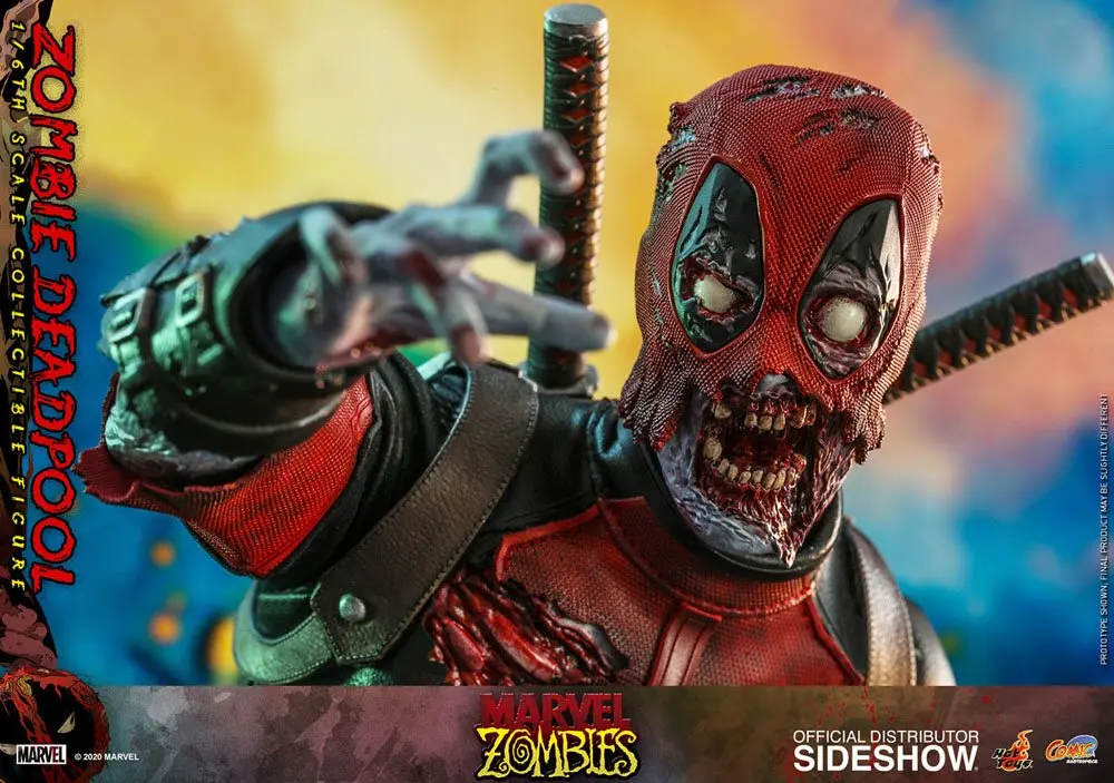 Marvel Zombies Sběratelská Akční Figurka 1/6 Zombie Deadpool 31 cm fotografii produktu