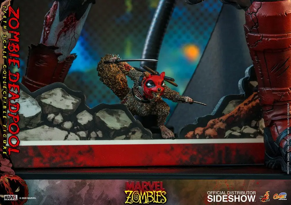 Marvel Zombies Sběratelská Akční Figurka 1/6 Zombie Deadpool 31 cm fotografii produktu