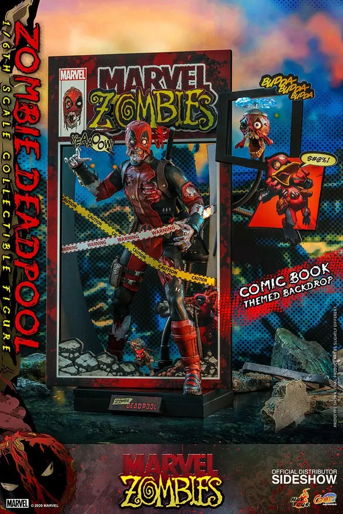 Marvel Zombies Sběratelská Akční Figurka 1/6 Zombie Deadpool 31 cm fotografii produktu