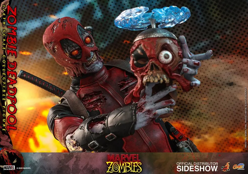 Marvel Zombies Sběratelská Akční Figurka 1/6 Zombie Deadpool 31 cm fotografii produktu