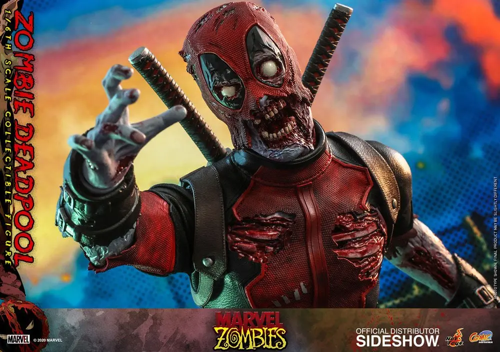 Marvel Zombies Sběratelská Akční Figurka 1/6 Zombie Deadpool 31 cm fotografii produktu