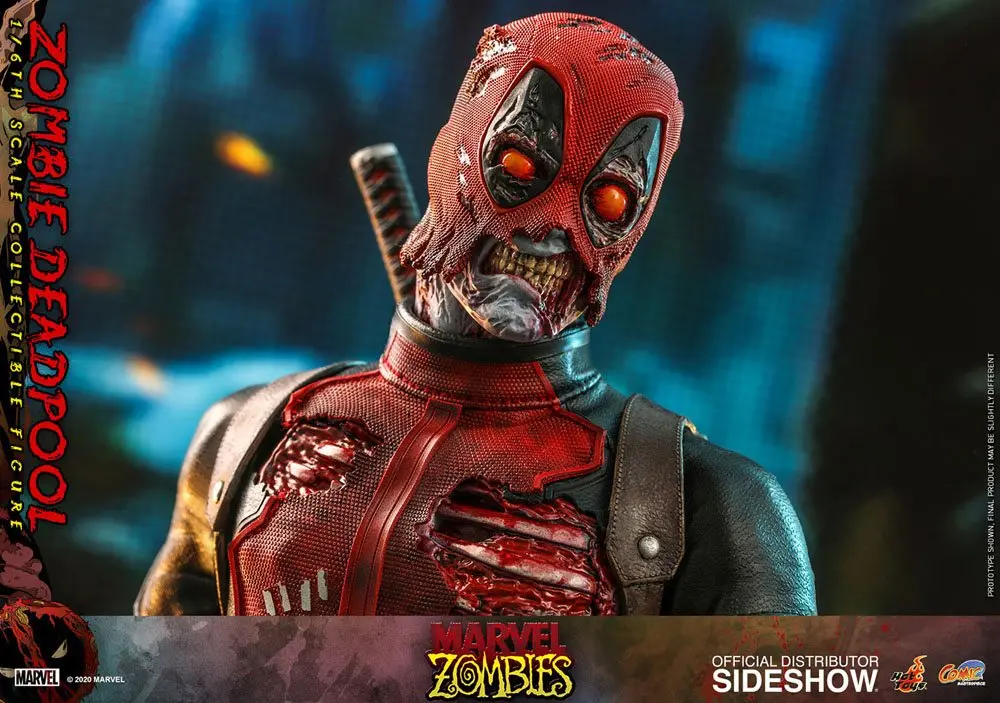 Marvel Zombies Sběratelská Akční Figurka 1/6 Zombie Deadpool 31 cm fotografii produktu