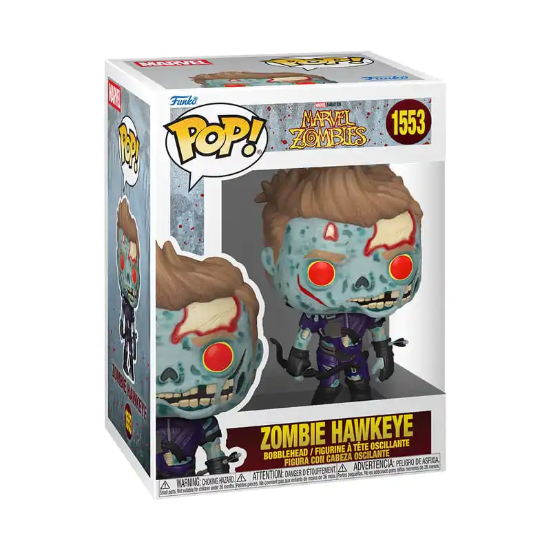 Marvel Zombies Funko POP! Marvel Vinyl Figurka Zombie Hawkeye 9 cm fotografii produktu