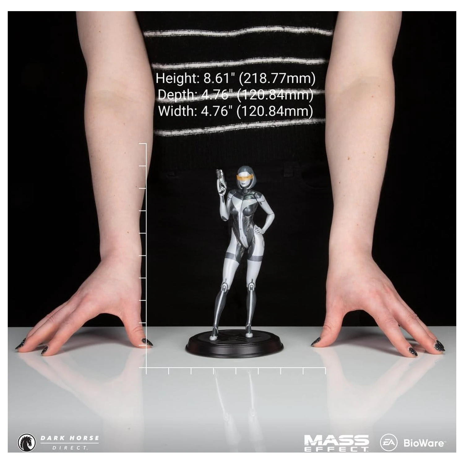 Mass Effect PVC figurka EDI 22 cm fotografii produktu