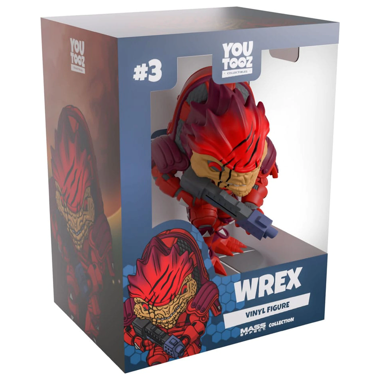 Mass Effect vinylová figurka Wrex 12 cm fotografii produktu