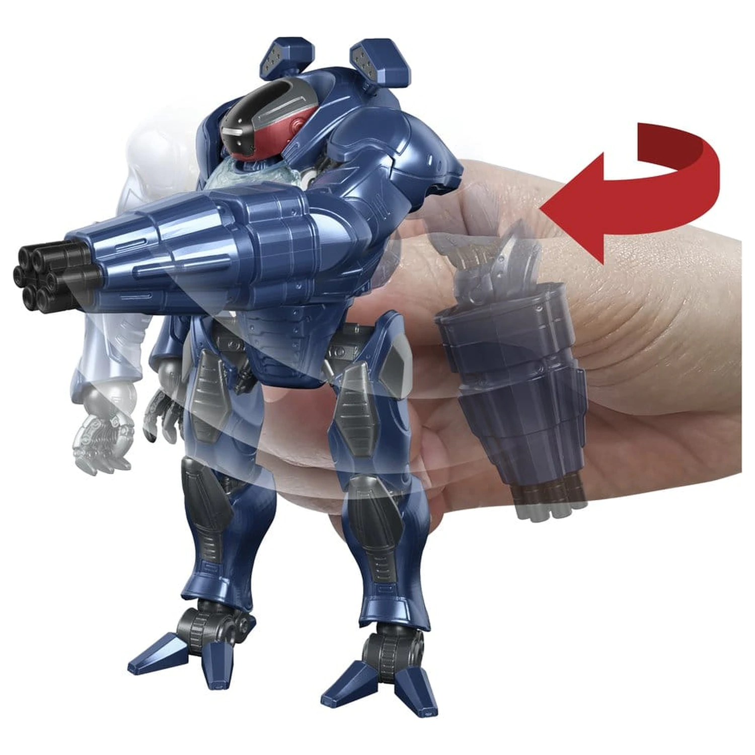 Masters of the Universe 2026 Movie Feature Akční figurka Combat Ready Roboto 14 cm fotografii produktu