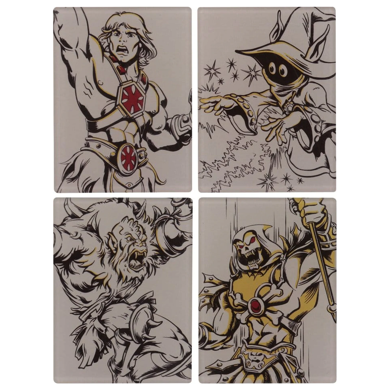 Masters of the Universe Magnety 4-balení fotografii produktu