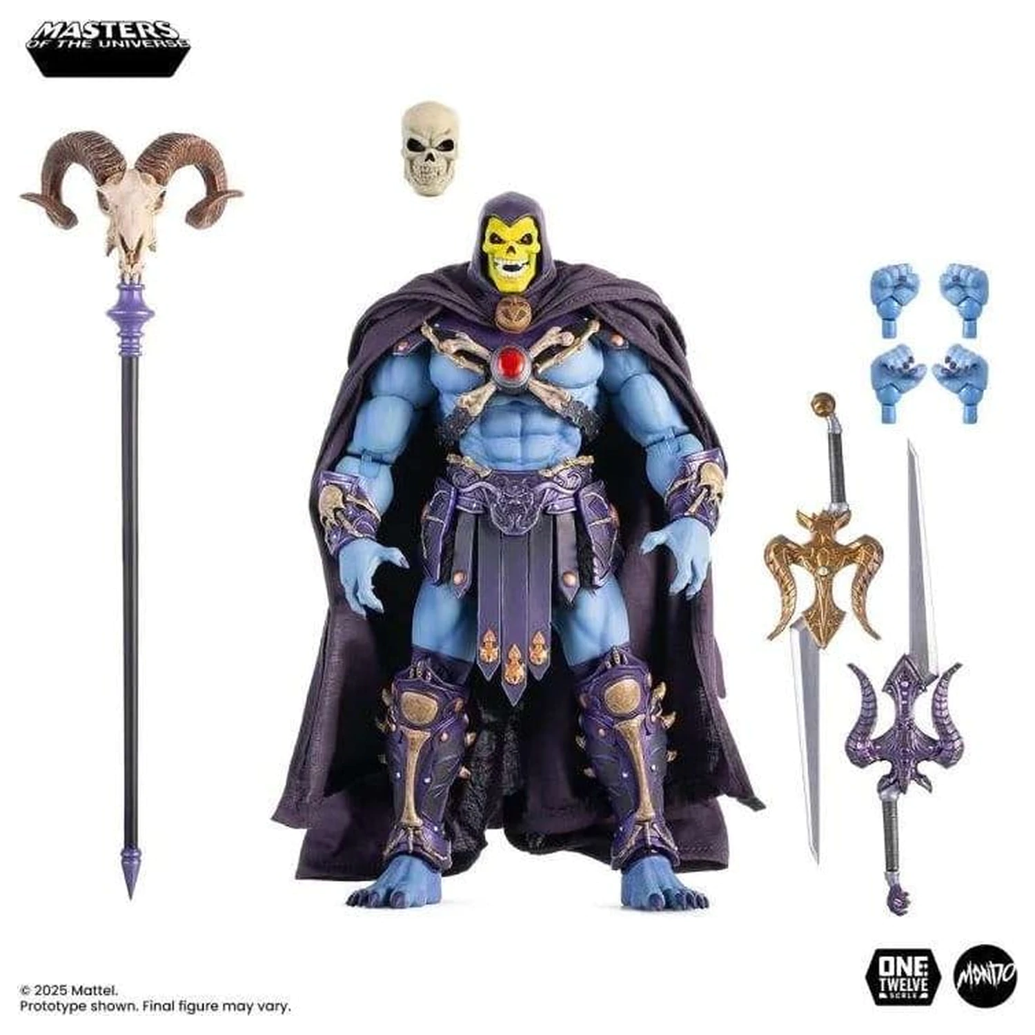 Masters of the Universe Akční figurka 1/12 200x - Skeletor fotografii produktu