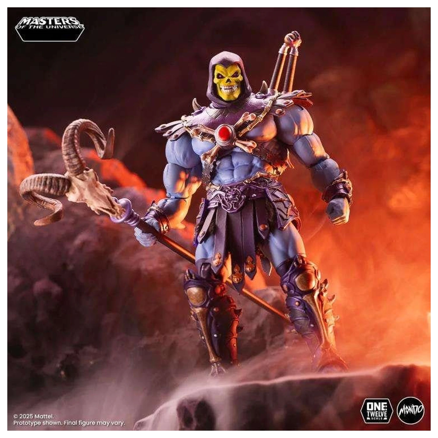 Masters of the Universe Akční figurka 1/12 200x - Skeletor fotografii produktu