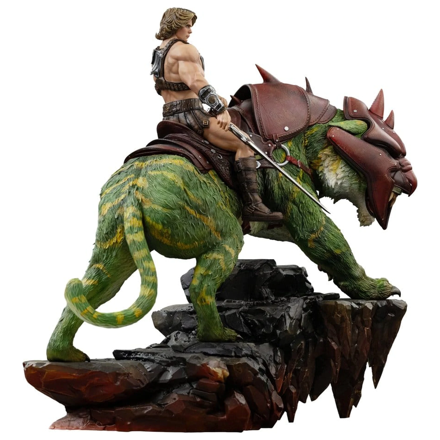 Masters of the Universe Art Scale socha 1/10 He-Man a Battle Cat 33 cm fotografii produktu
