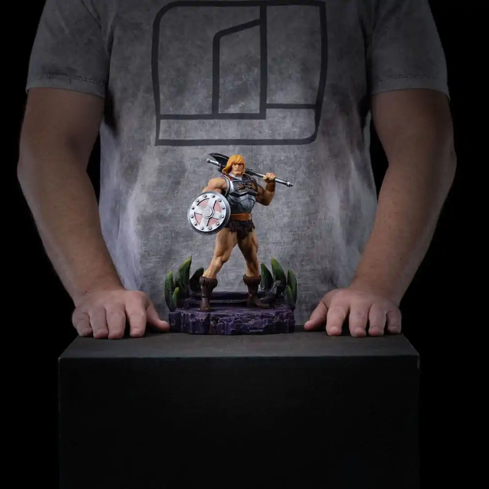 Masters of the Universe Art Scale Socha v měřítku 1/10 He-Man Battle Armor Version 23 centimetrů fotografii produktu
