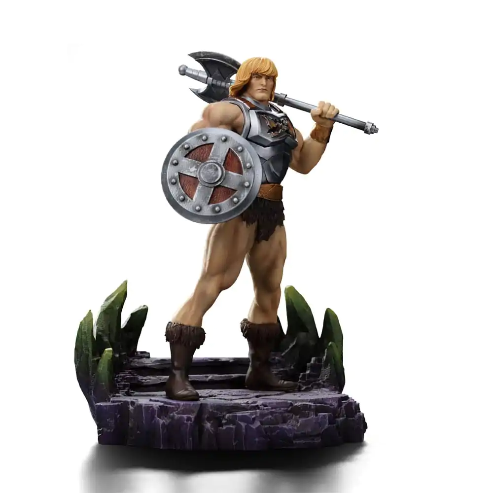 Masters of the Universe Art Scale Socha v měřítku 1/10 He-Man Battle Armor Version 23 centimetrů fotografii produktu