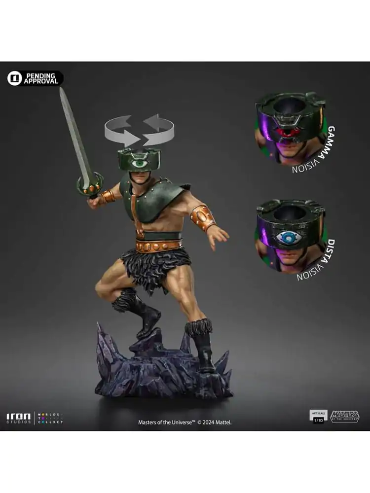 Masters of the Universe Art Scale Statue 1/10 Soška Triklops 24 cm fotografii produktu