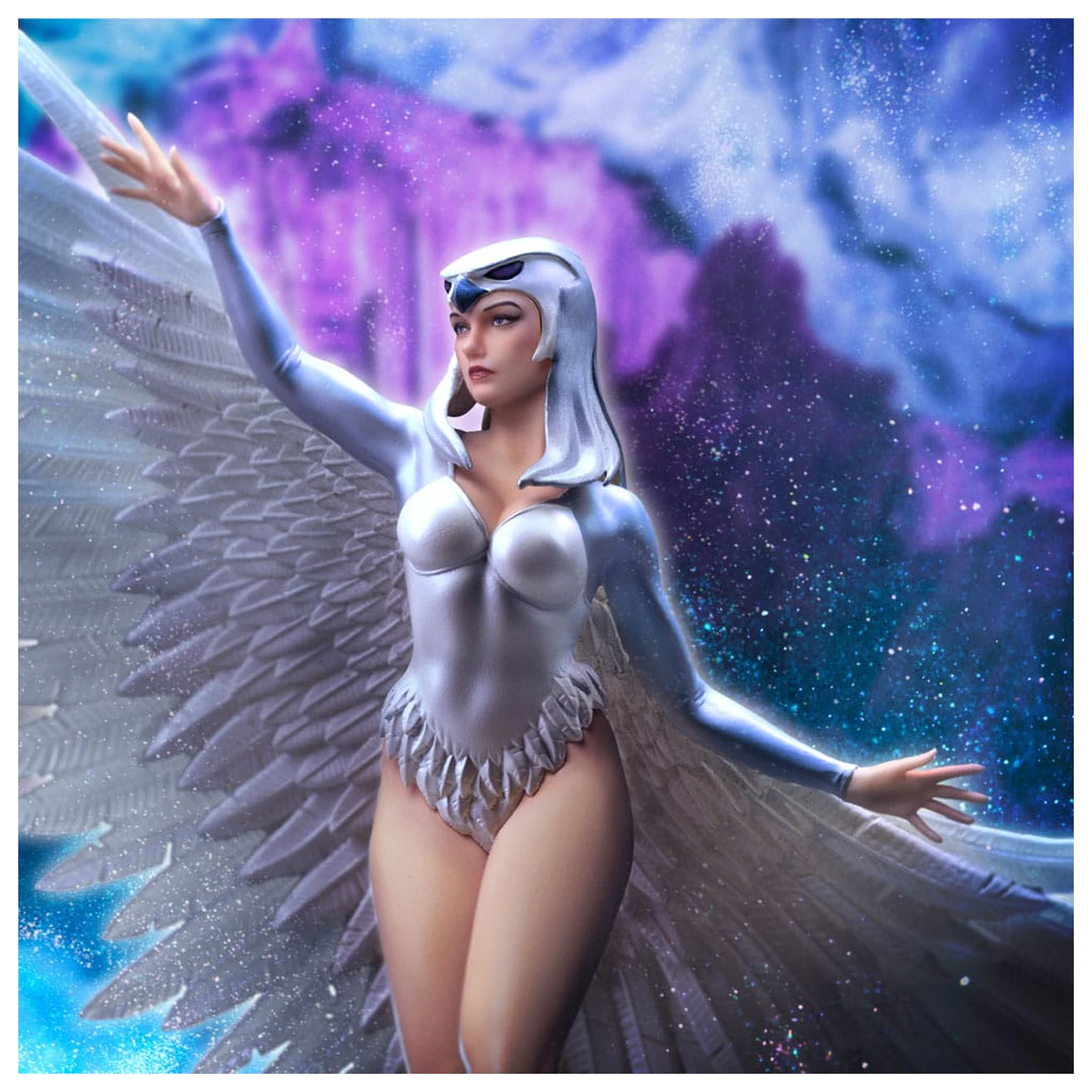 Masters of the Universe Art Scale Socha 1/10 White Sorceress 26 cm heo exclusive fotografii produktu